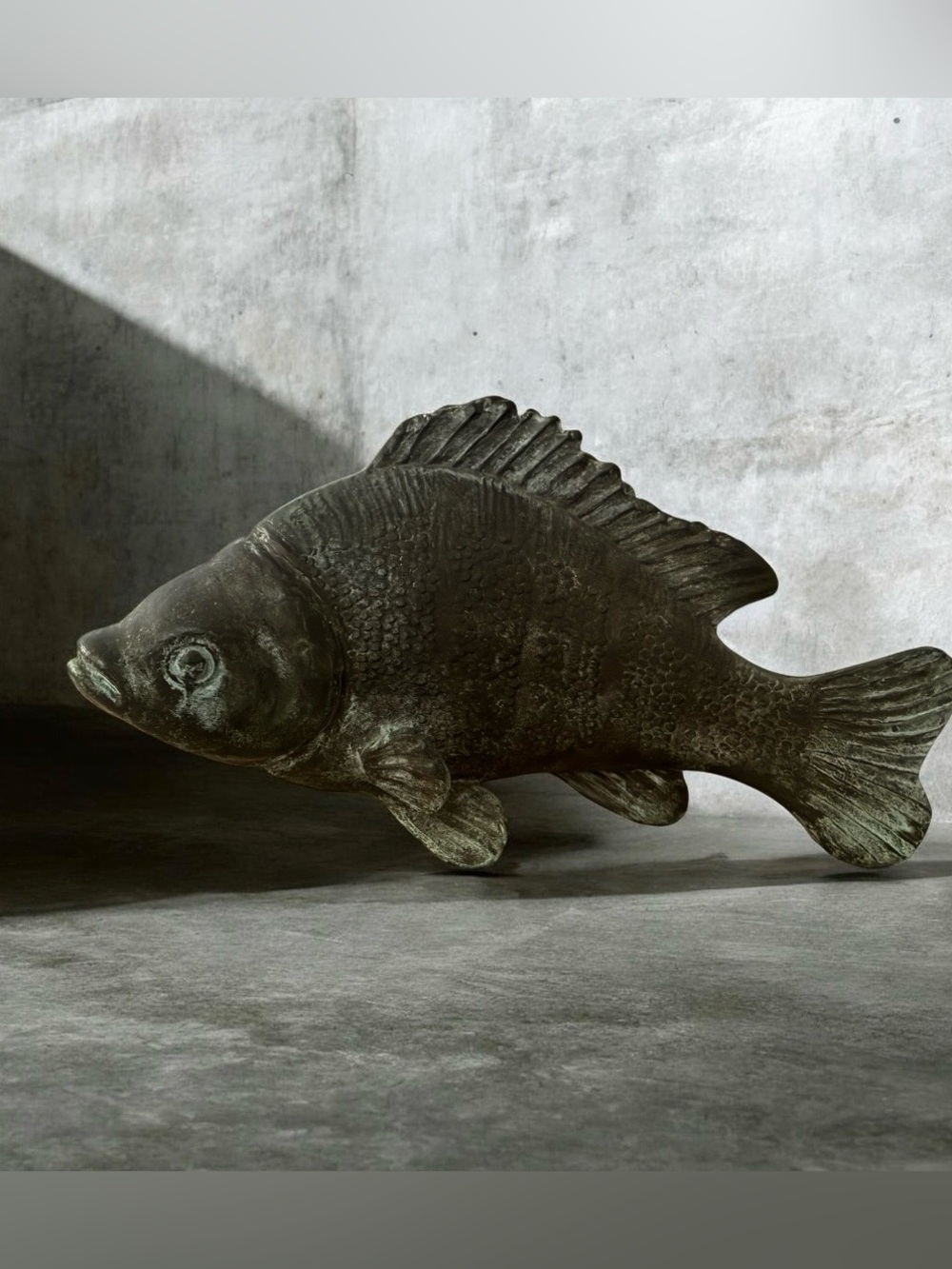 Antique Solid Brass fish
